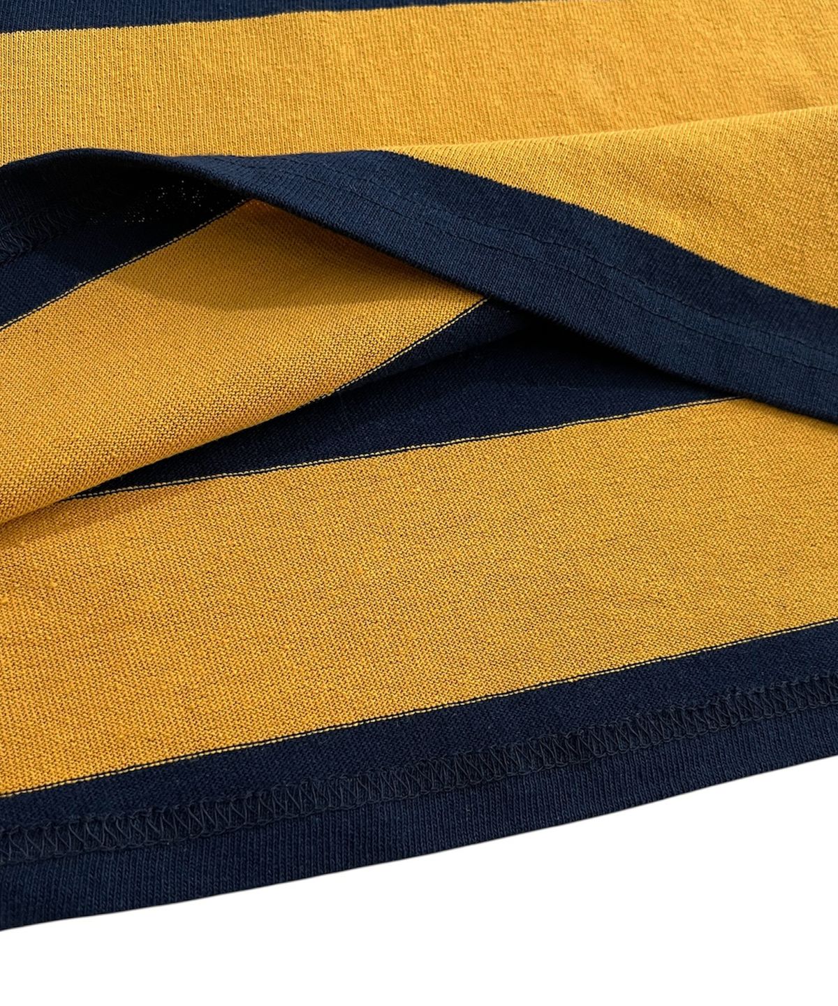 스케이터락(SK8ER ROCK) 88 Stripe Rugby Shirt ((mustard*navy))