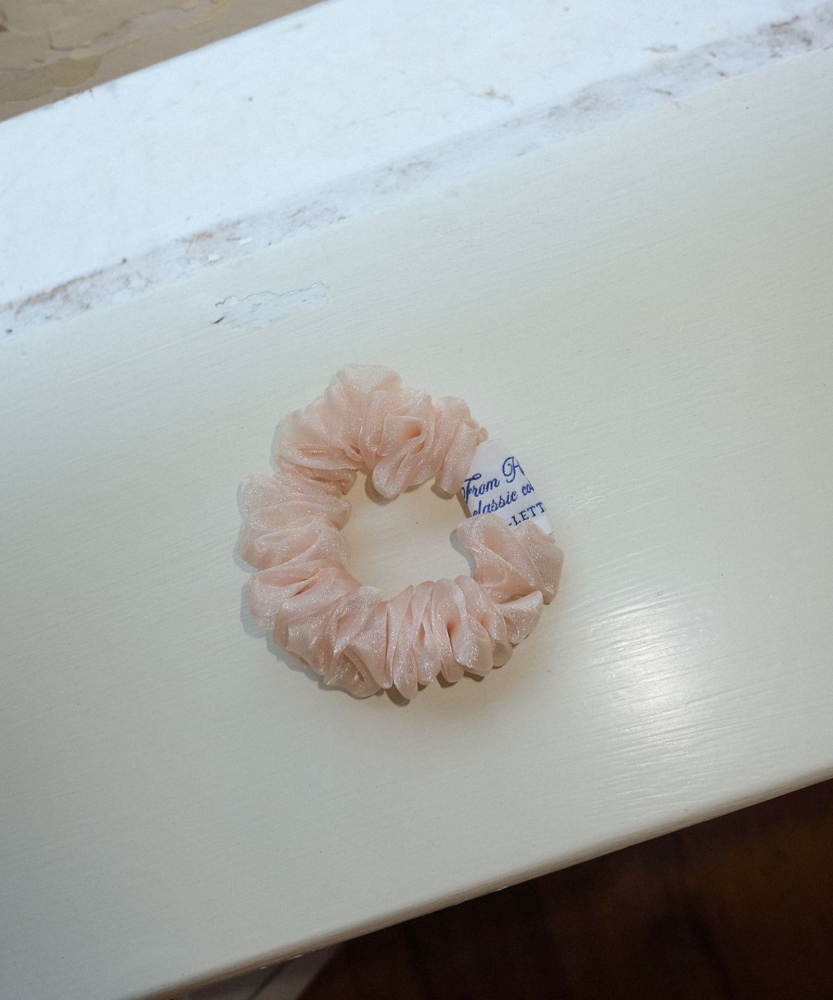 하케쉬(HACKESCH) Pluto Scrunchie_Apricot