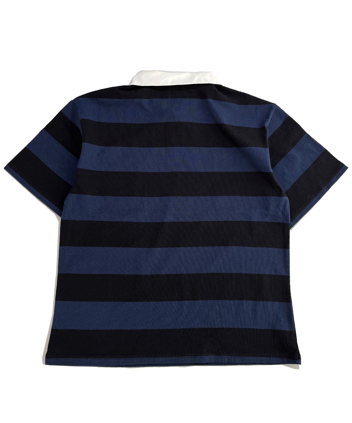 스케이터락(SK8ER ROCK) 88 Stripe Rugby Shirt ((d/blue*black))