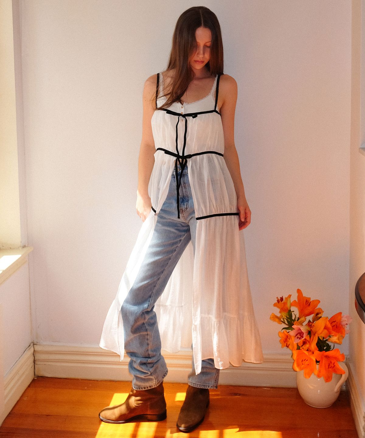 하케쉬(HACKESCH) Celina Dress_White