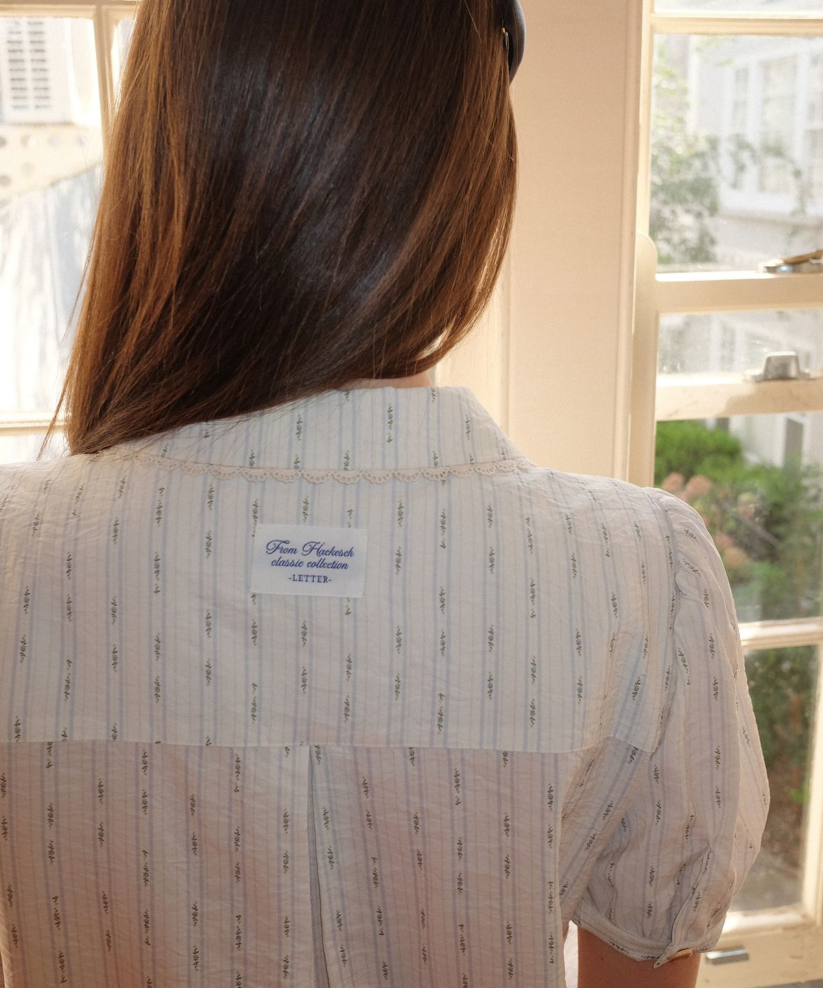 하케쉬(HACKESCH) Mori Blouse_Vanilla