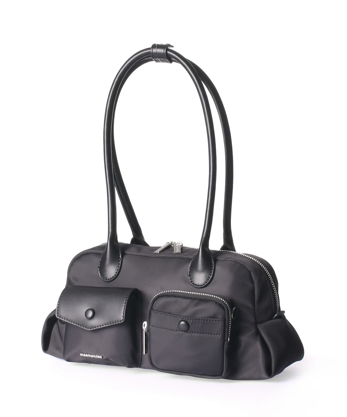 마스마룰즈(MASMARULEZ) Chaming Nylon shoulder bag_Black