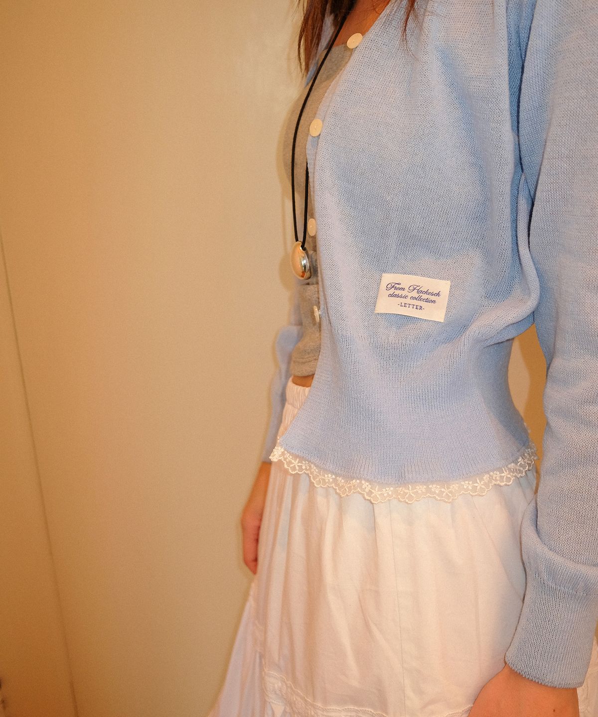 하케쉬(HACKESCH) Santorini Cardigan_Sky