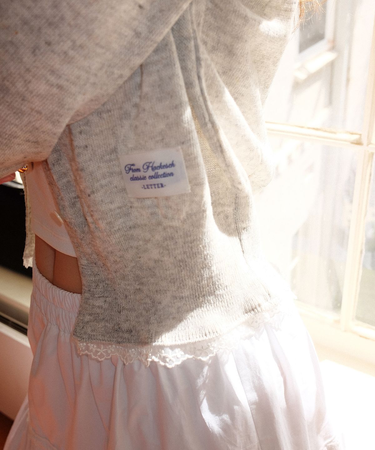 하케쉬(HACKESCH) Santorini Cardigan_Melange Gray