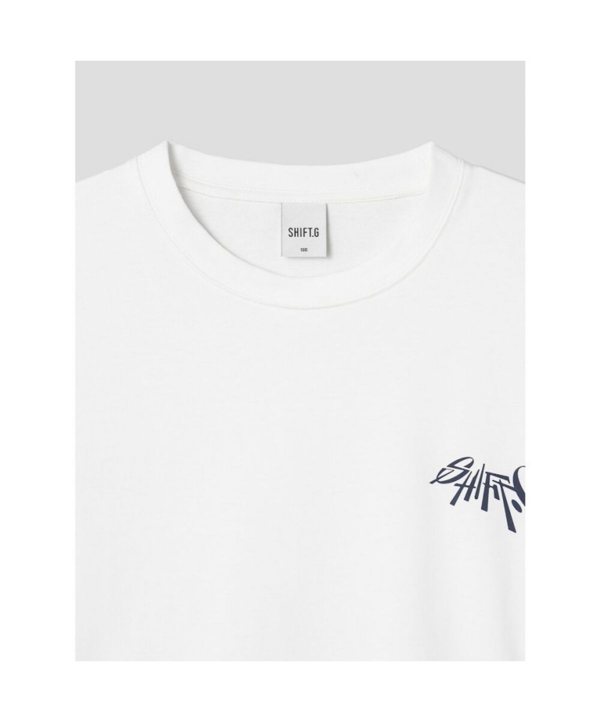 시프트지(SHIFT.G) SHIFT Graphic Round Tshirt  White