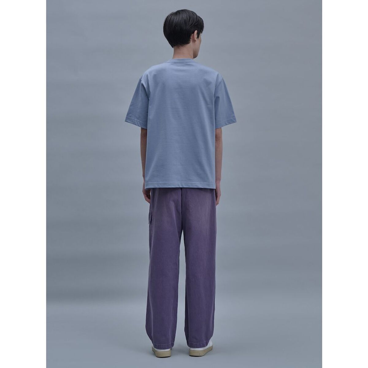 시프트지(SHIFT.G) SHIFT Graphic Round Tshirt  Sky Blue