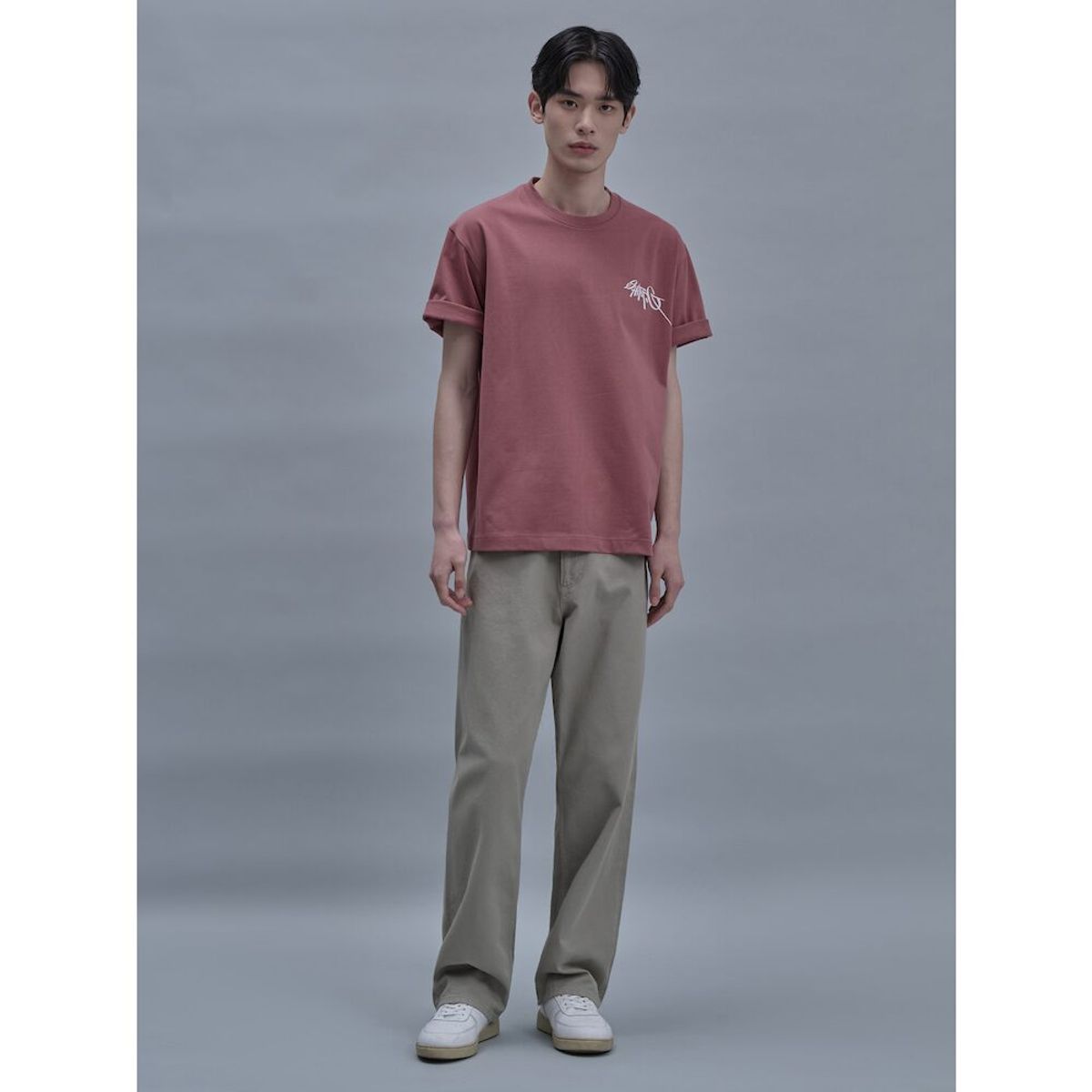시프트지(SHIFT.G) SHIFT Graphic Round Tshirt  Pink