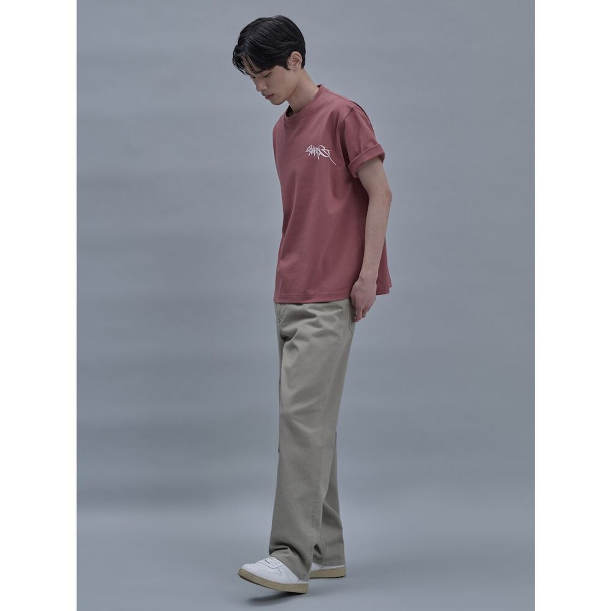 시프트지(SHIFT.G) SHIFT Graphic Round Tshirt  Pink