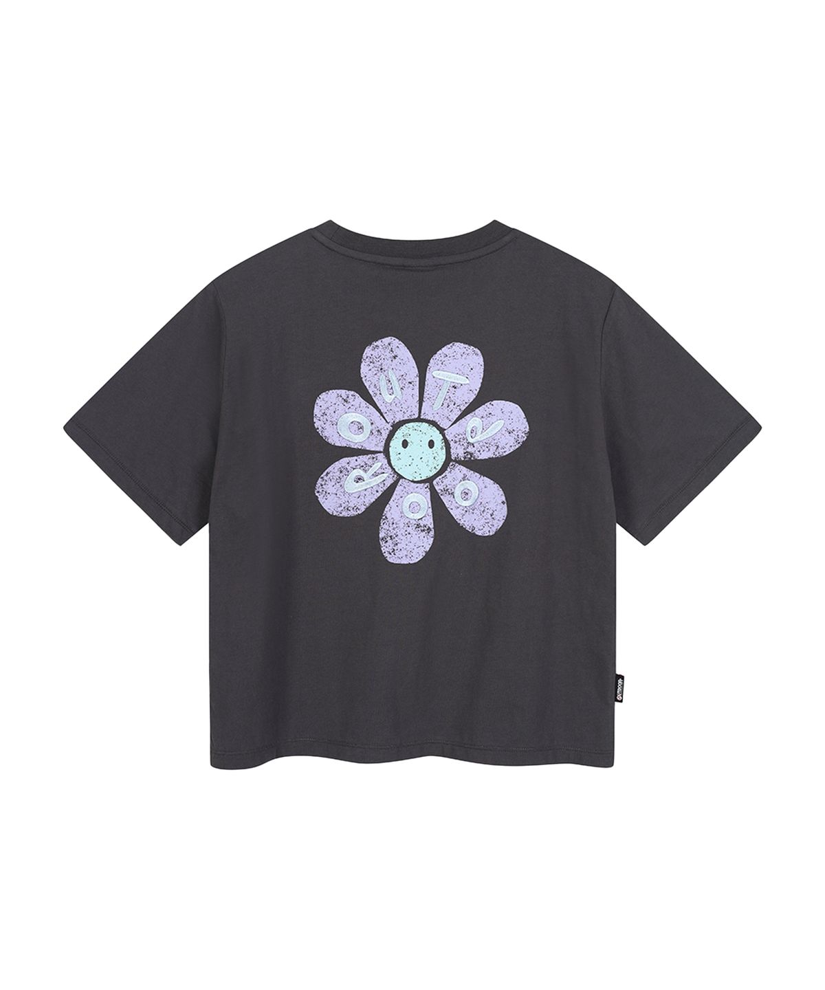아웃도어 프로덕츠(OUTDOOR PRODUCTS) W FLOWER HALF SLEEVES (CHARCOAL)
