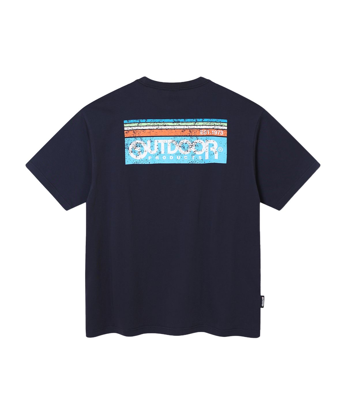 아웃도어 프로덕츠(OUTDOOR PRODUCTS) ESSENTIAL PANORAMA HALF SLEEVES (NAVY)