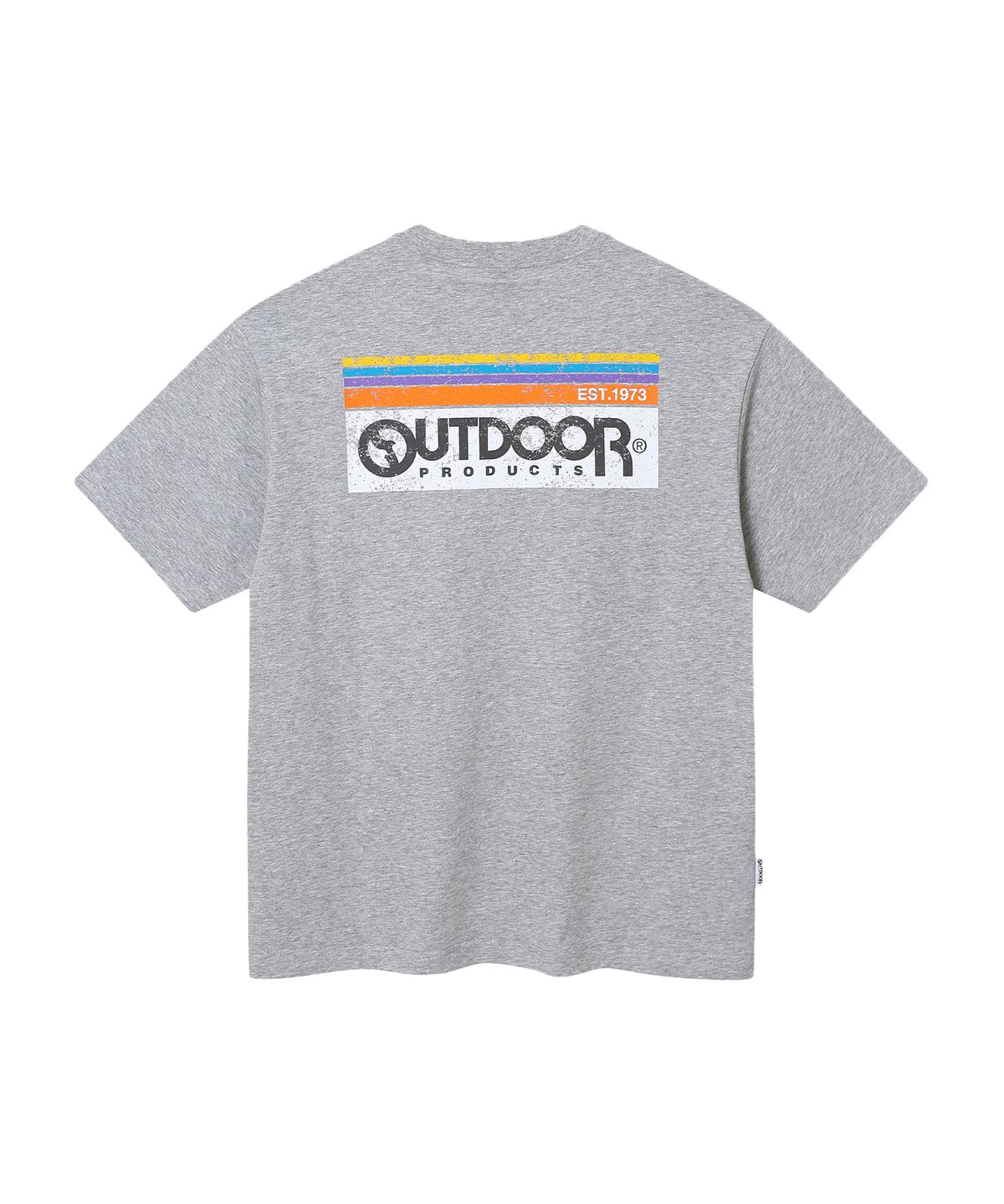 아웃도어 프로덕츠(OUTDOOR PRODUCTS) ESSENTIAL PANORAMA HALF SLEEVES (MELANGE)