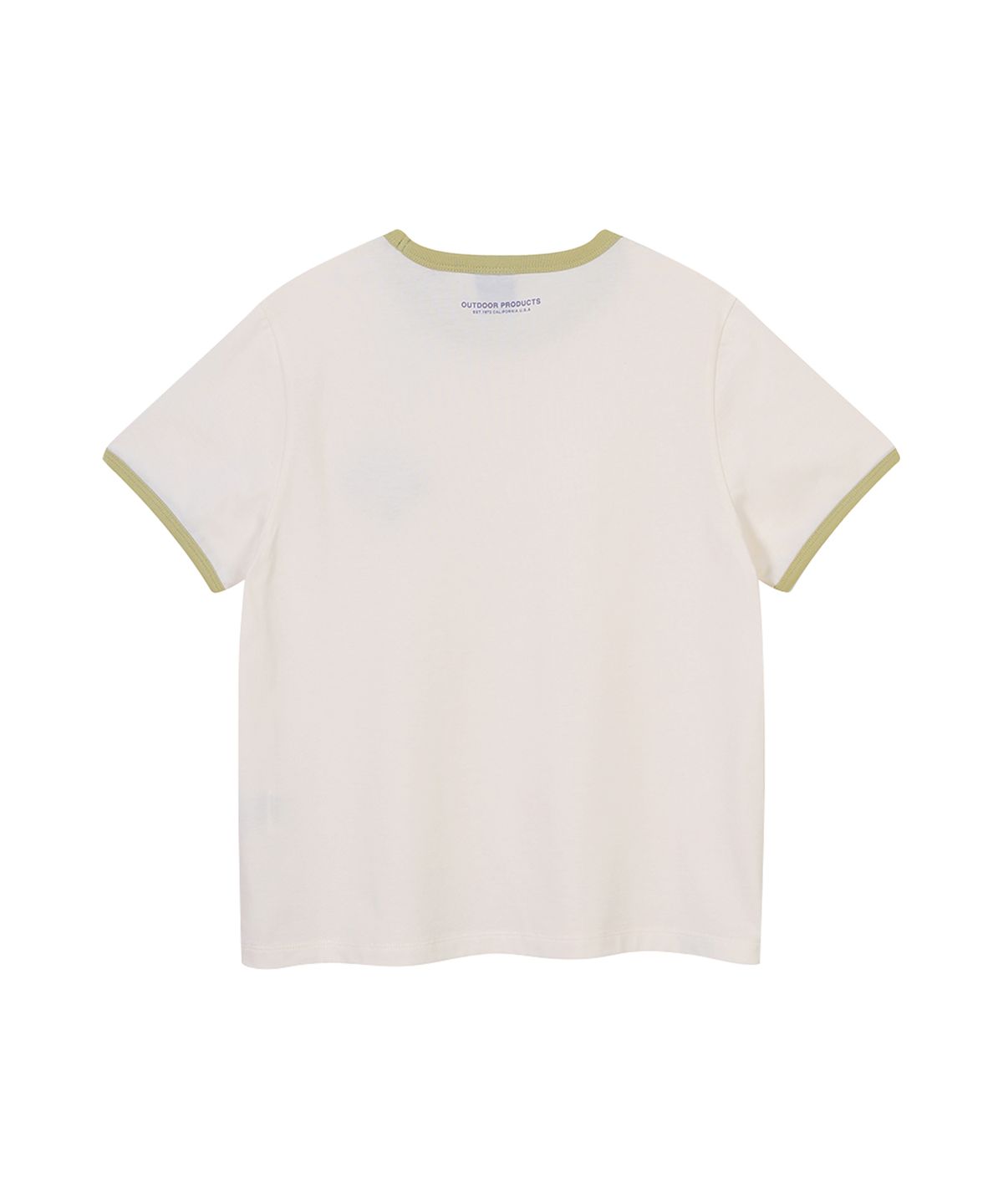 아웃도어 프로덕츠(OUTDOOR PRODUCTS) W LEISURE TRAVEL HALF SLEEVES (IVORY)