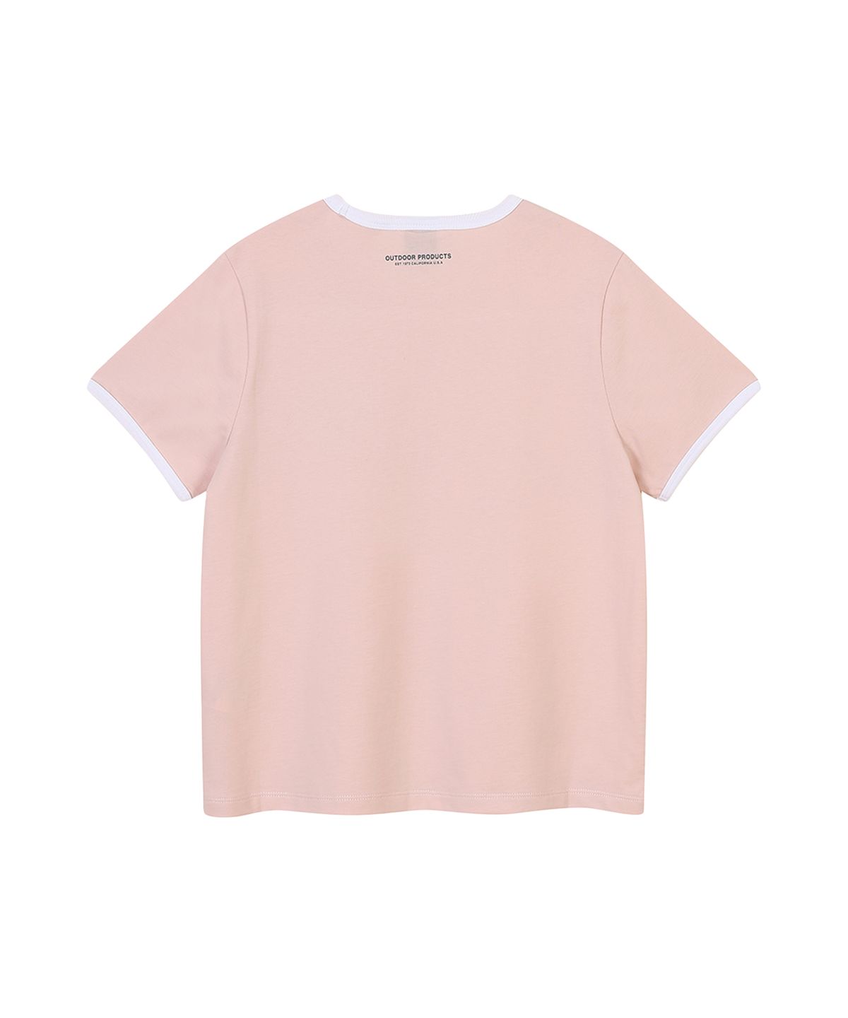 아웃도어 프로덕츠(OUTDOOR PRODUCTS) W LEISURE TRAVEL HALF SLEEVES (INDIE PINK)