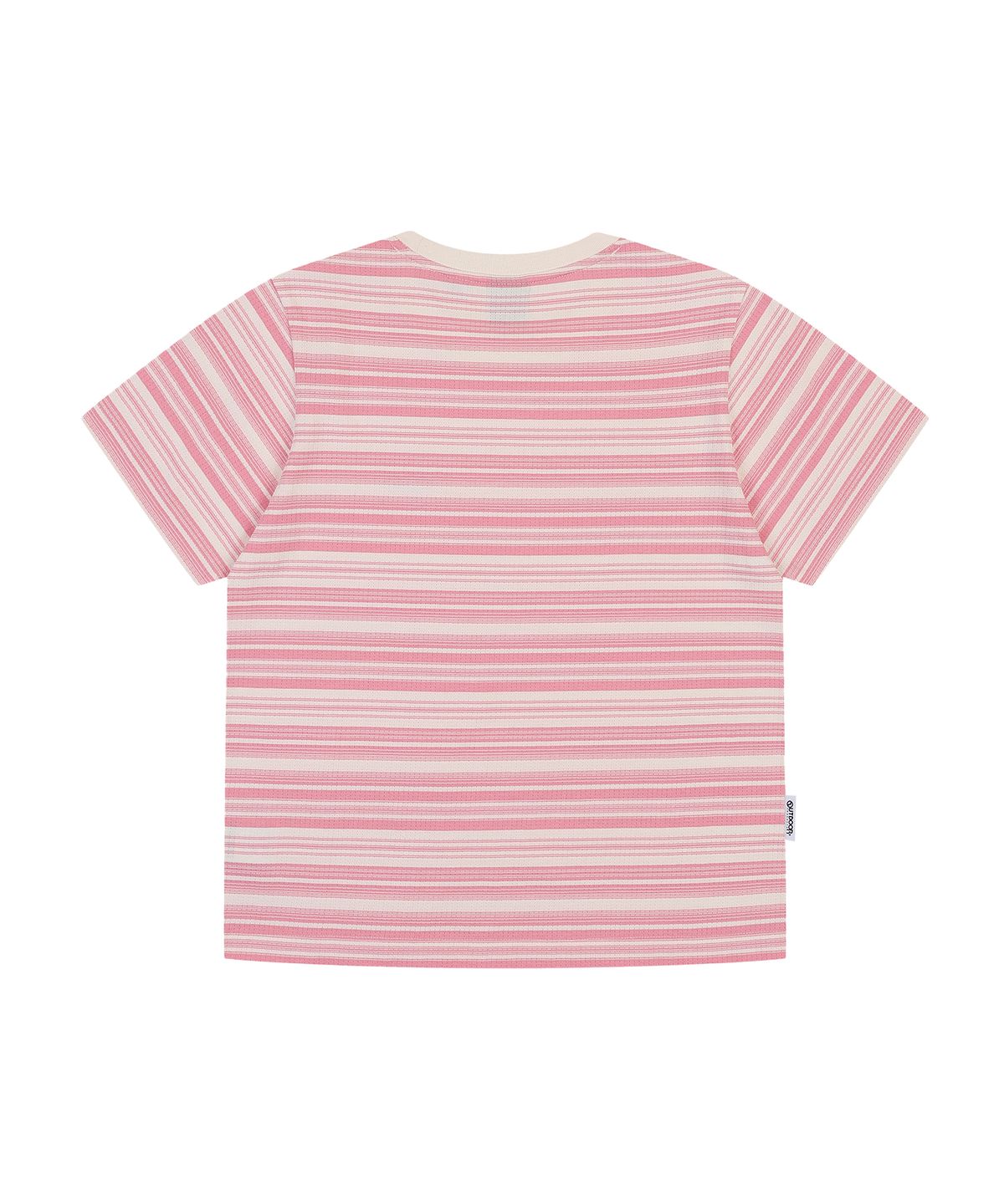 아웃도어 프로덕츠(OUTDOOR PRODUCTS) W STRIPE SHORT SLEEVE (PINK)