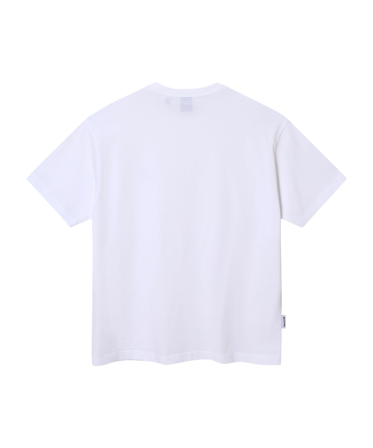 아웃도어 프로덕츠(OUTDOOR PRODUCTS) COLOR MULTI LOGO HALF SLEEVES (WHITE)