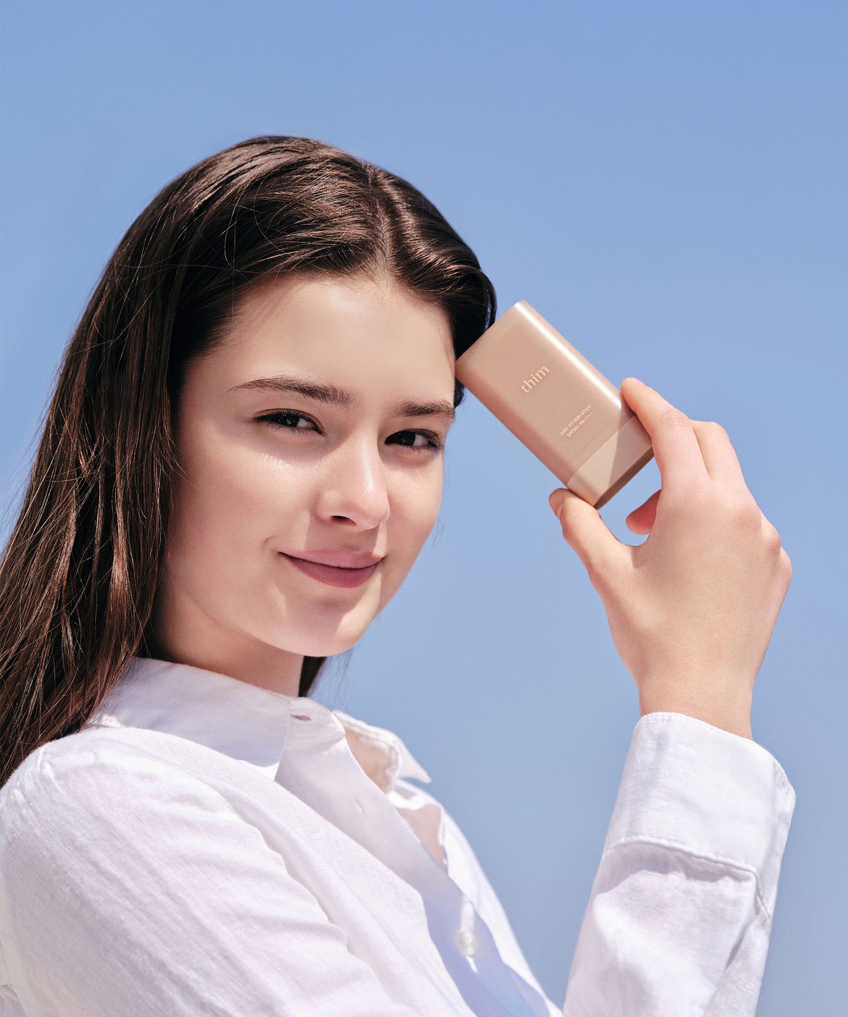 띰뷰티(THIM BEAUTY) 띰 에어리 핏 선스틱 20g (비건인증 / SPF50+ PA++++)