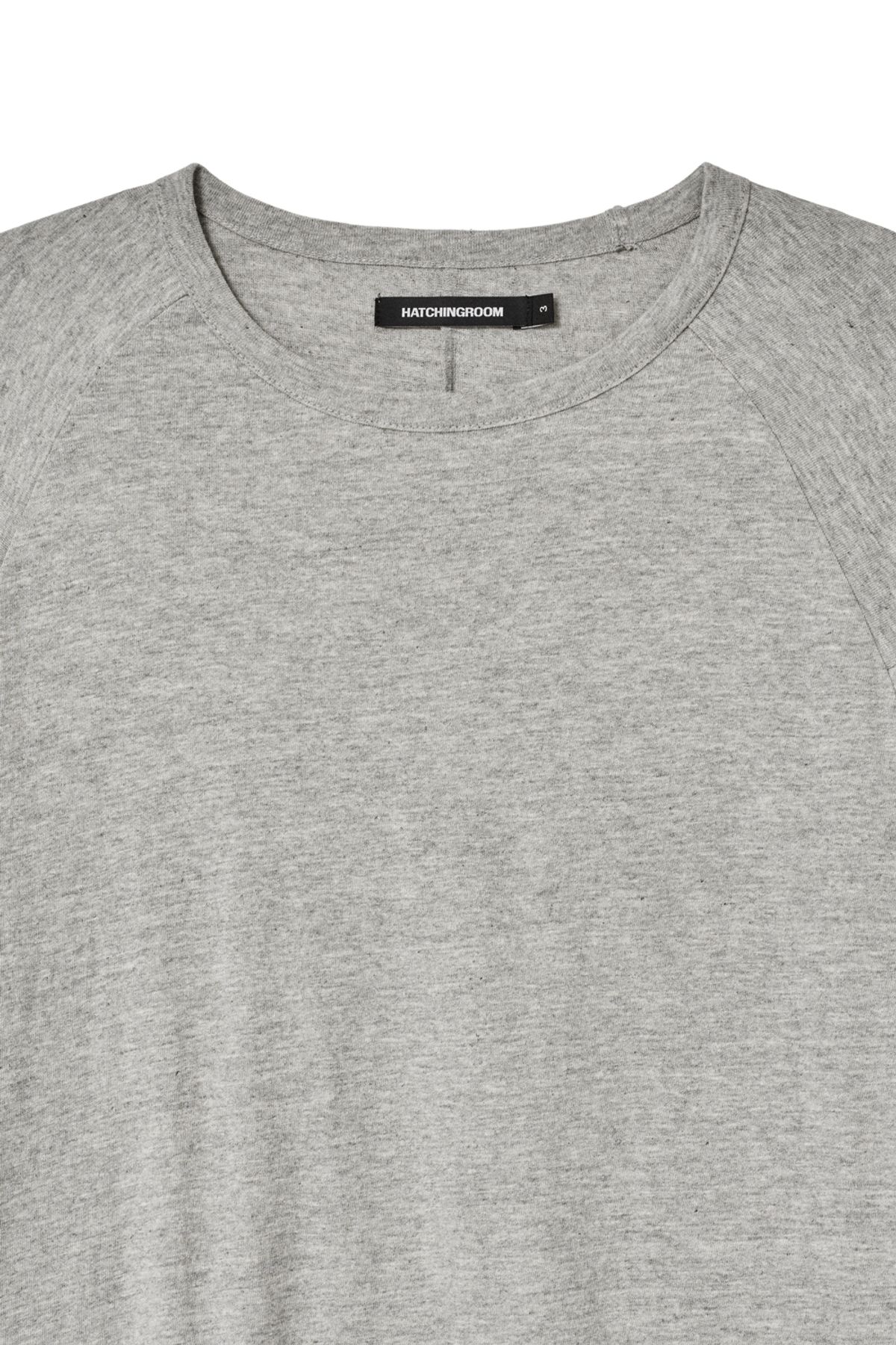 해칭룸(HATCHINGROOM) Seven Cut Tee M.Grey