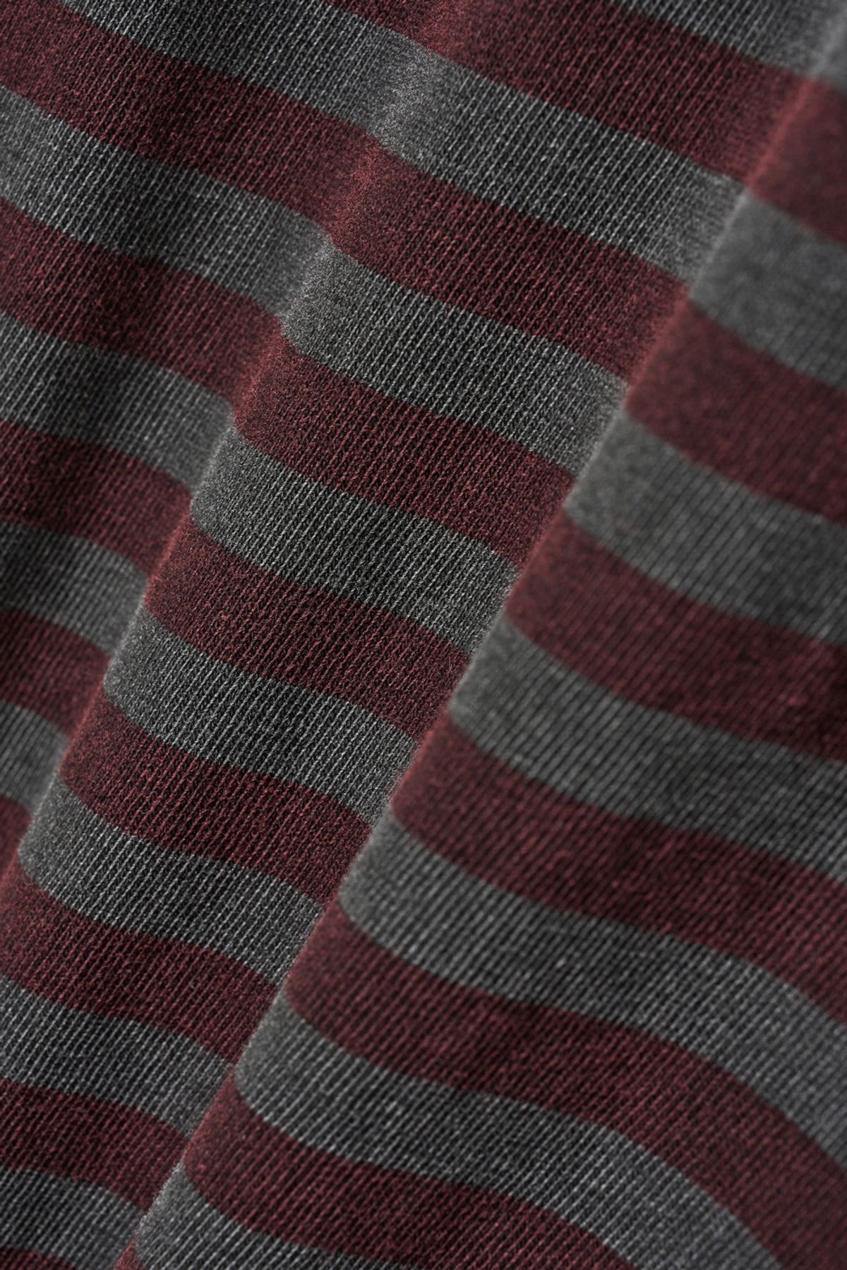 해칭룸(HATCHINGROOM) VTG Stripe Polo Tee 1/2 Burgundy