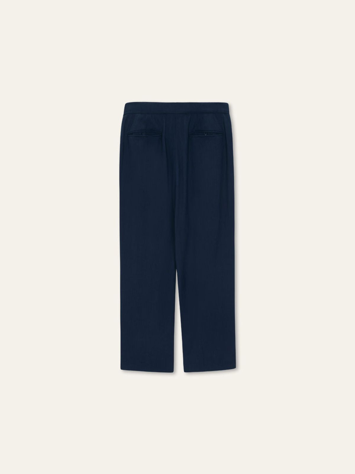 카니(CANNI) IN BELT WIDE PANTS(Navy)