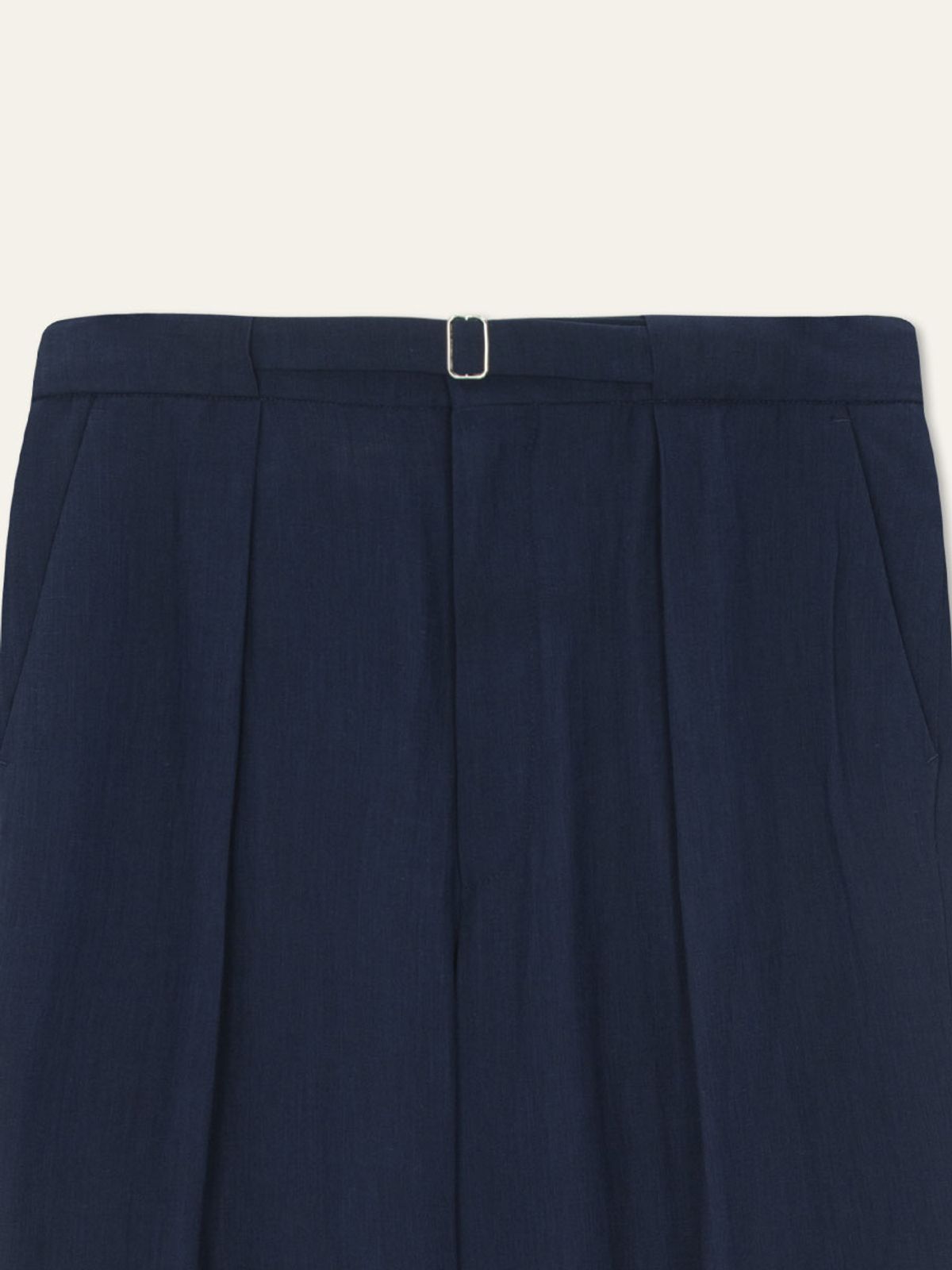 카니(CANNI) IN BELT WIDE PANTS(Navy)
