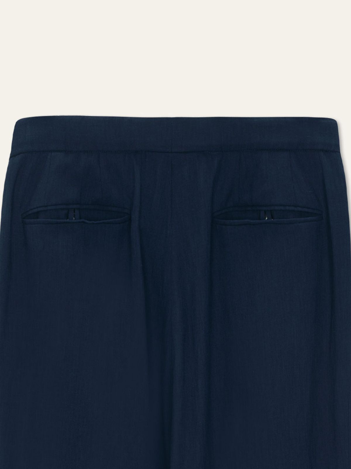 카니(CANNI) IN BELT WIDE PANTS(Navy)