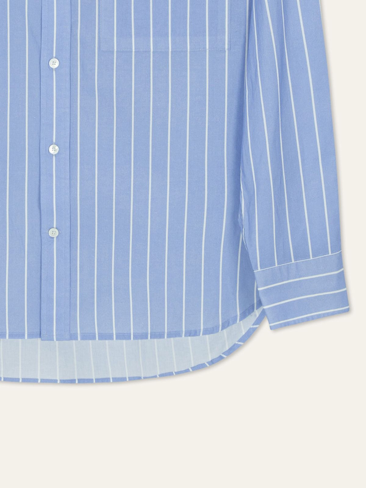 카니(CANNI) WIDE STRIPE DROW SHIRTS