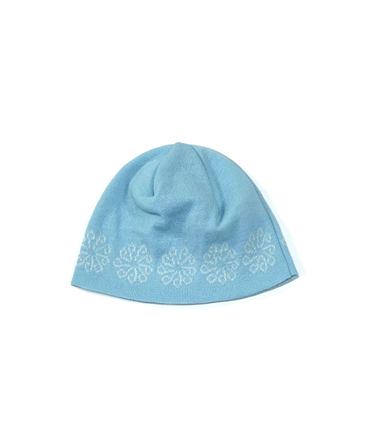 9999아카이브(9999ARCHIVE) Linking Flower Jacquard Beanie