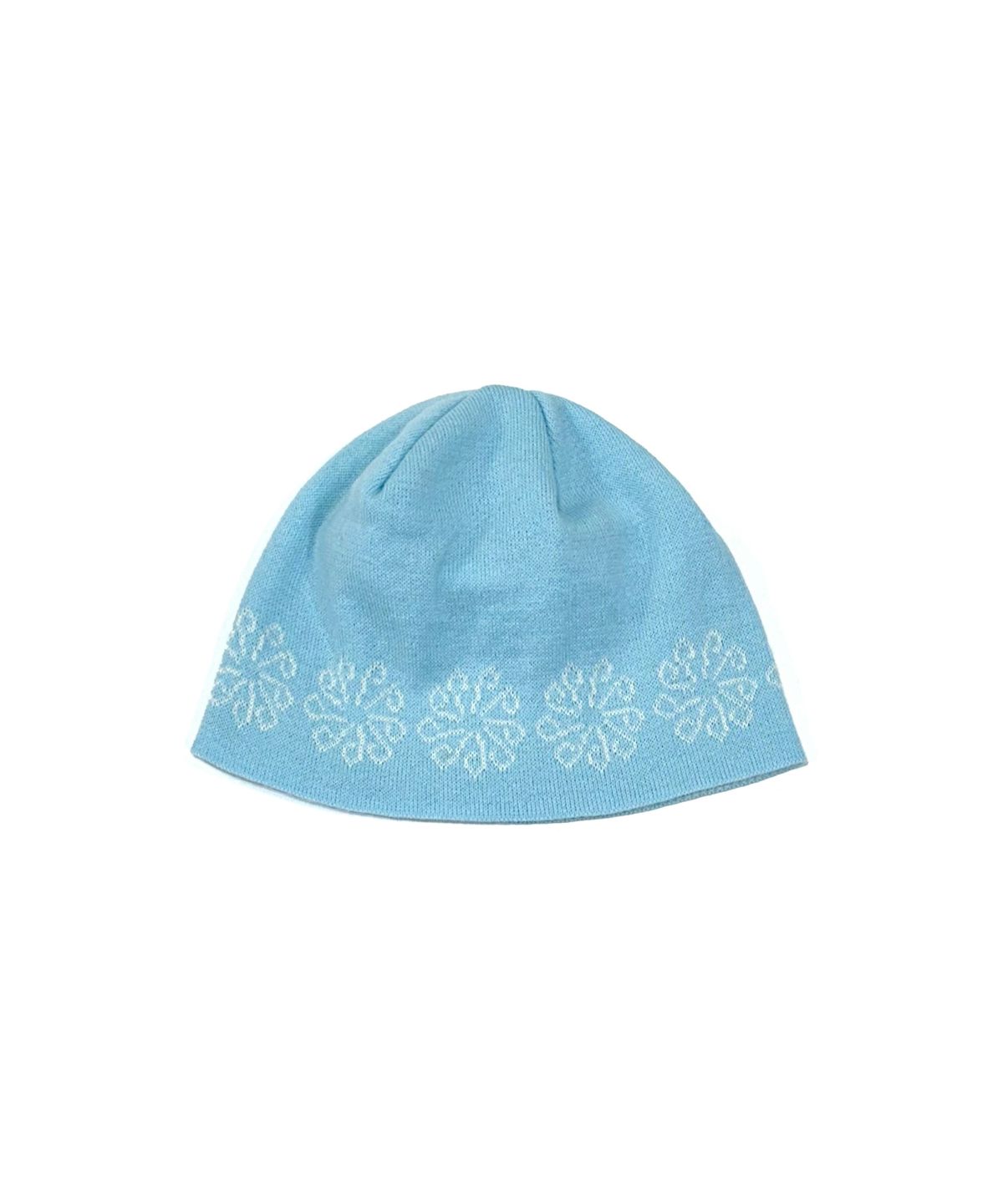 9999아카이브(9999ARCHIVE) Linking Flower Jacquard Beanie