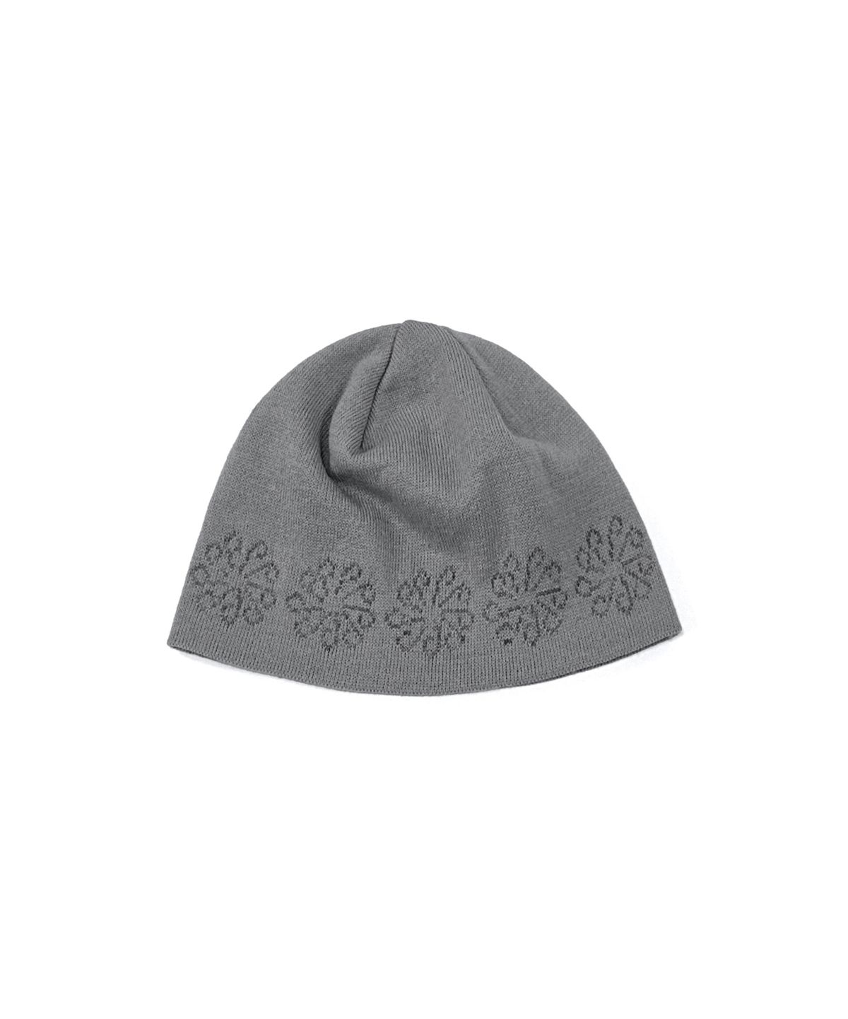 9999아카이브(9999ARCHIVE) Linking Flower Jacquard Beanie