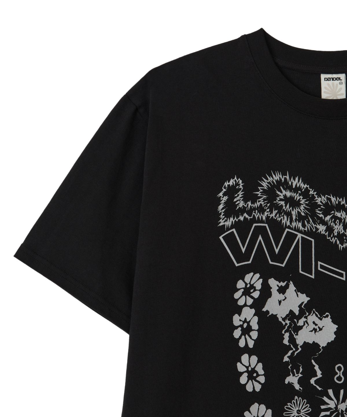 단델(DANDEL) DD lost wifi tee (BLACK)