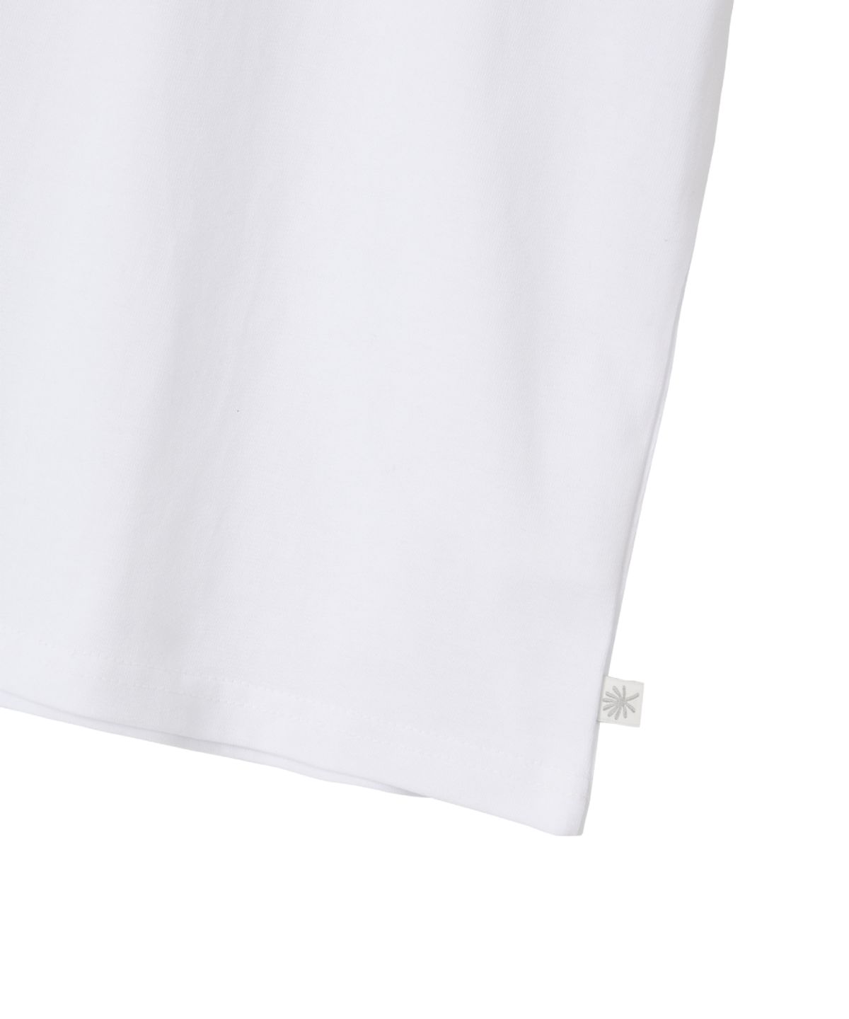 단델(DANDEL) DD 92 cracked ringer tee (WHITE)