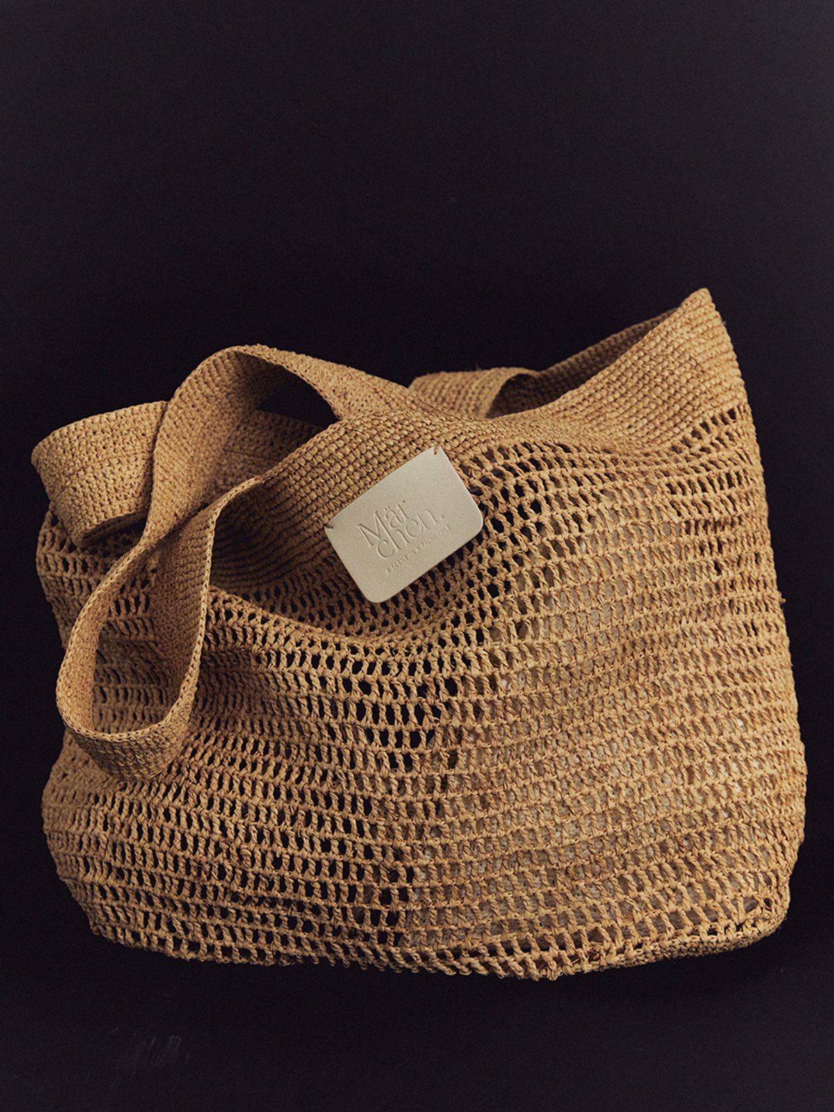 메르헨(MERCHEN) Evotte raffia bag_3color