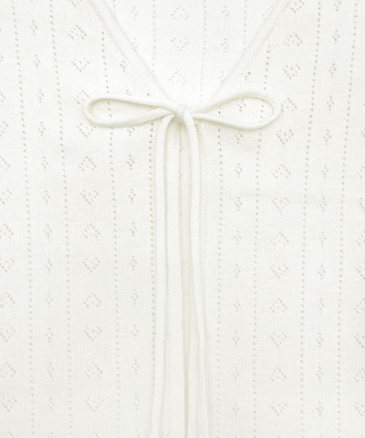 썸웨어버터(SOMEWHEREBUTTER) Sweetie Skashi Cardigan - Ivory