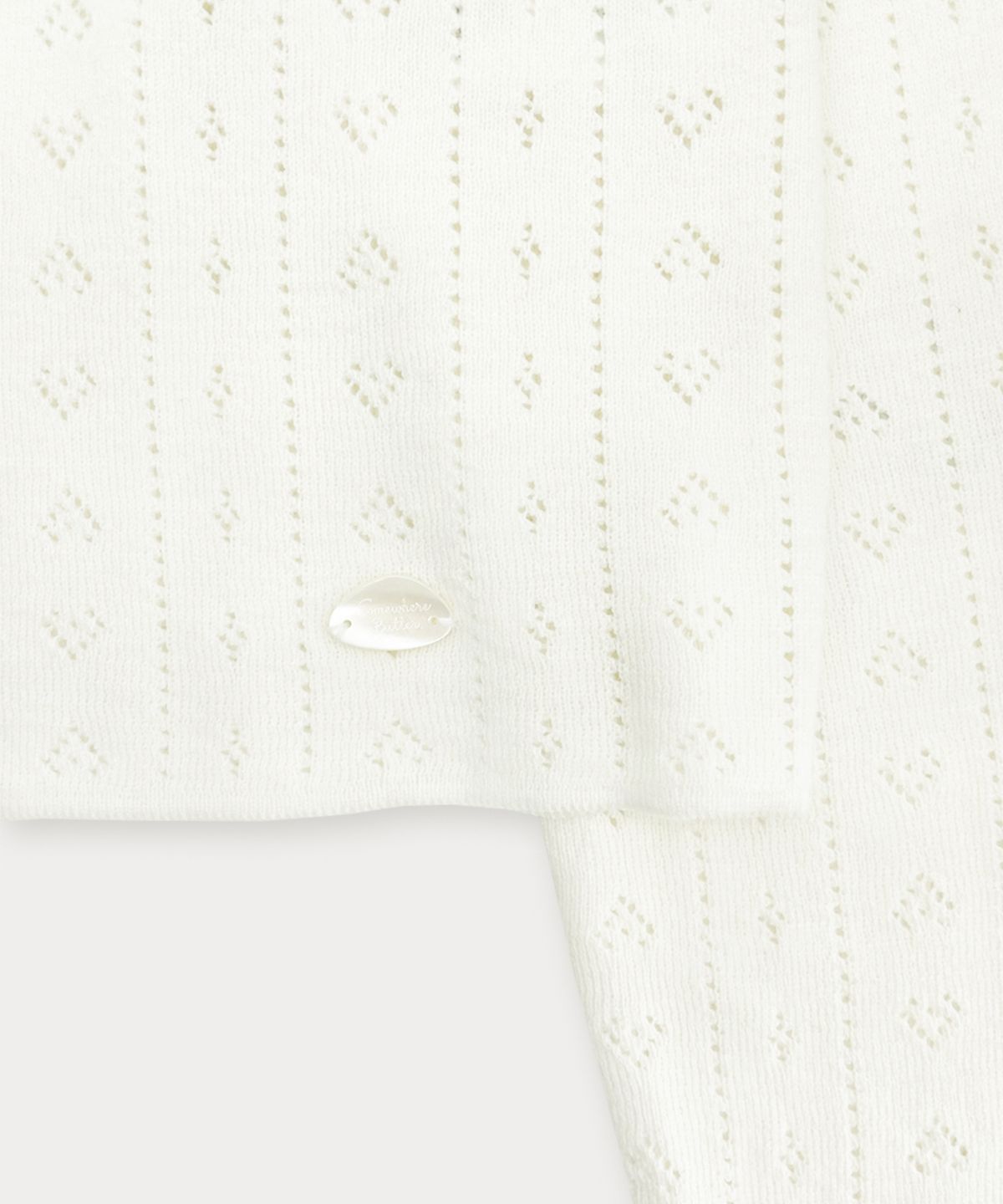 썸웨어버터(SOMEWHEREBUTTER) Sweetie Skashi Cardigan - Ivory