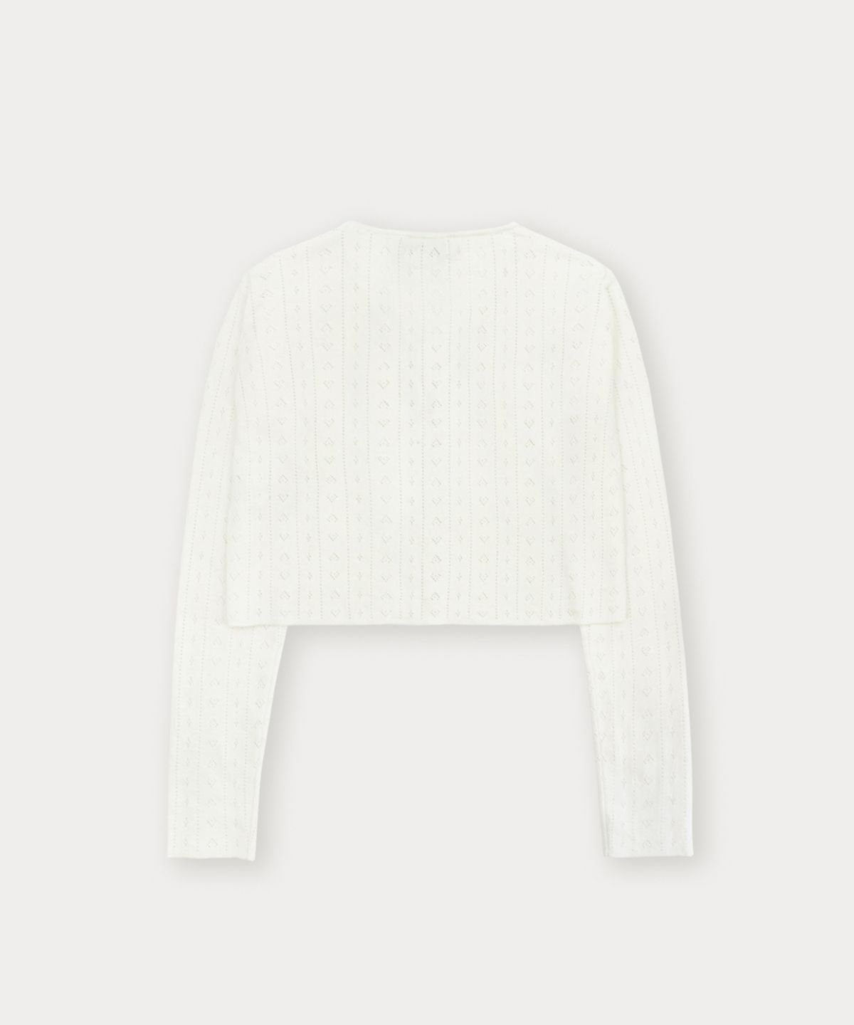 썸웨어버터(SOMEWHEREBUTTER) Sweetie Skashi Cardigan - Ivory
