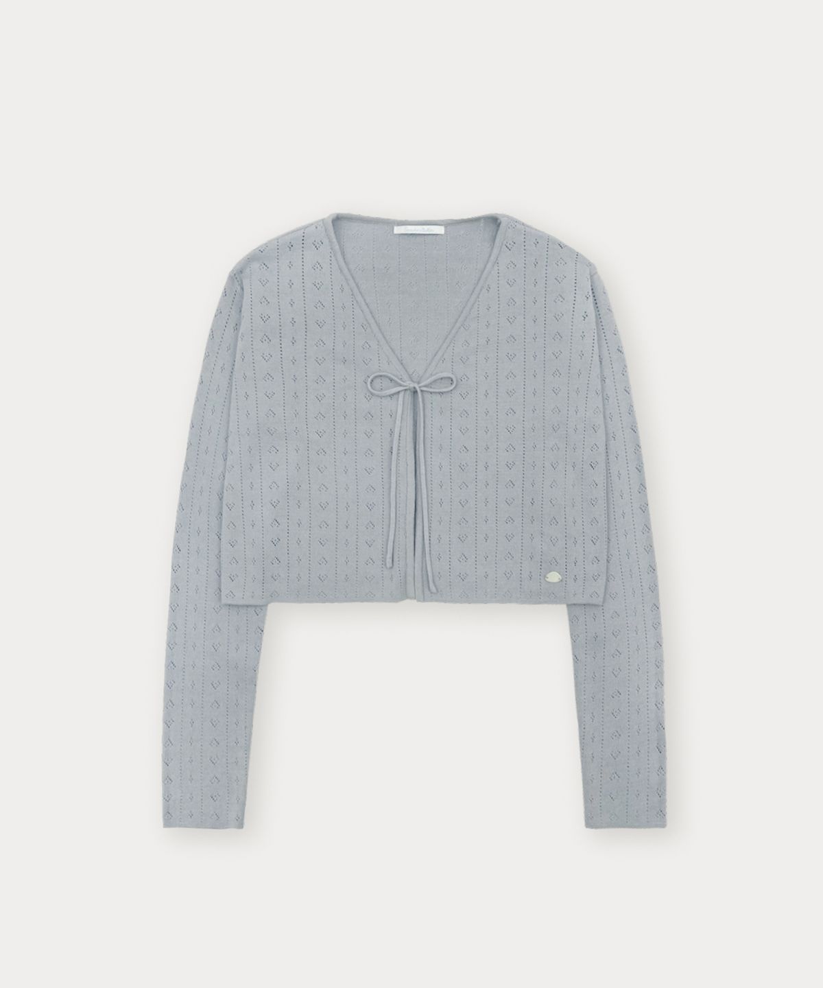 썸웨어버터(SOMEWHEREBUTTER) Sweetie Skashi Cardigan - Light Blue