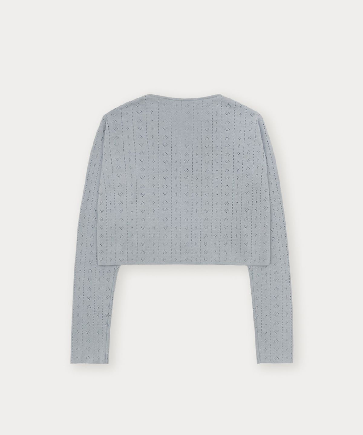 썸웨어버터(SOMEWHEREBUTTER) Sweetie Skashi Cardigan - Light Blue