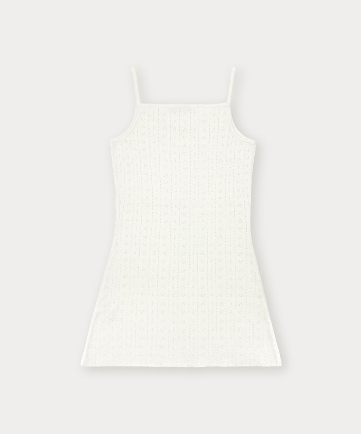 썸웨어버터(SOMEWHEREBUTTER) Sweetie Skashi Knit Dress - Ivory