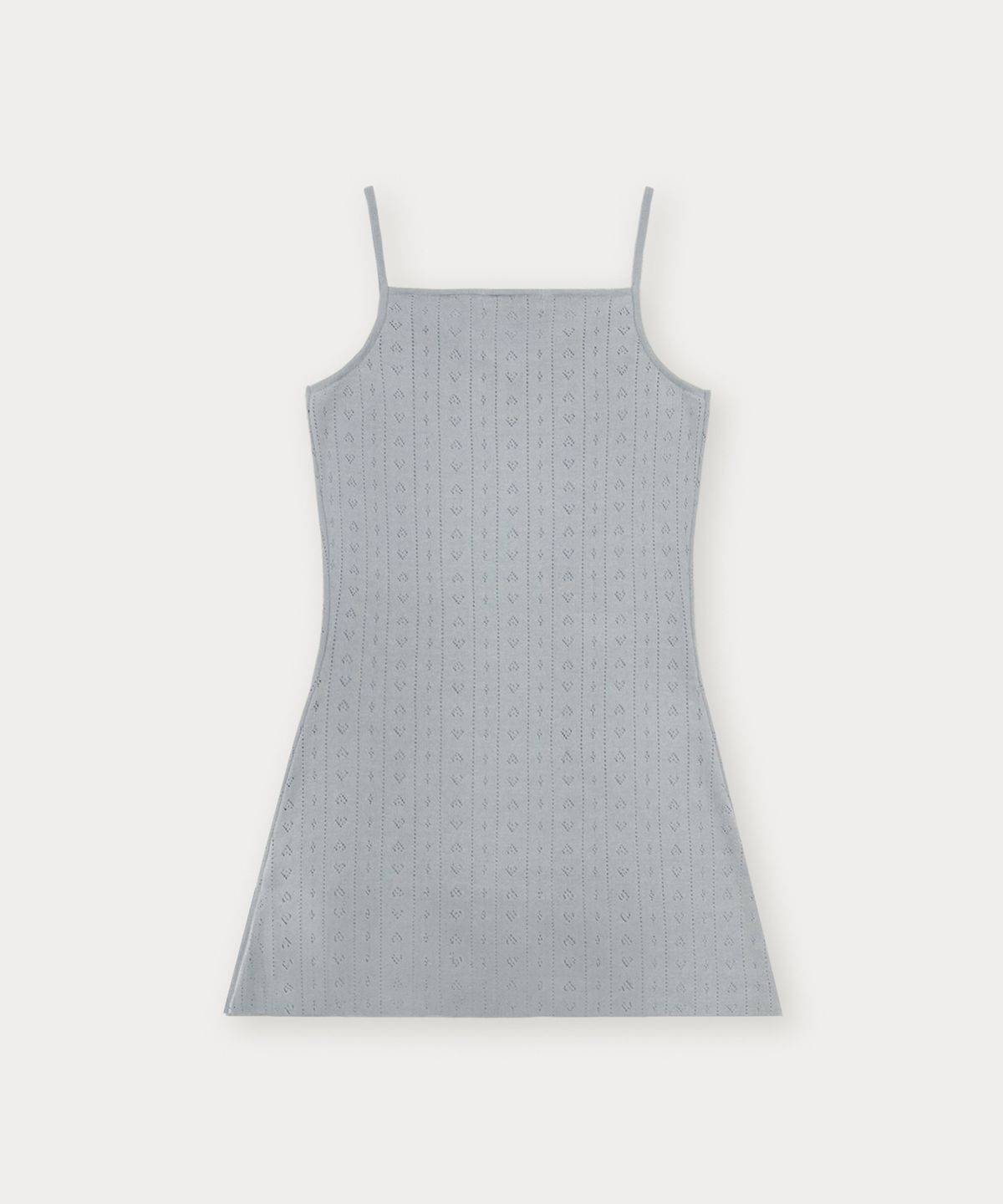 썸웨어버터(SOMEWHEREBUTTER) Sweetie Skashi Knit Dress - Light Blue
