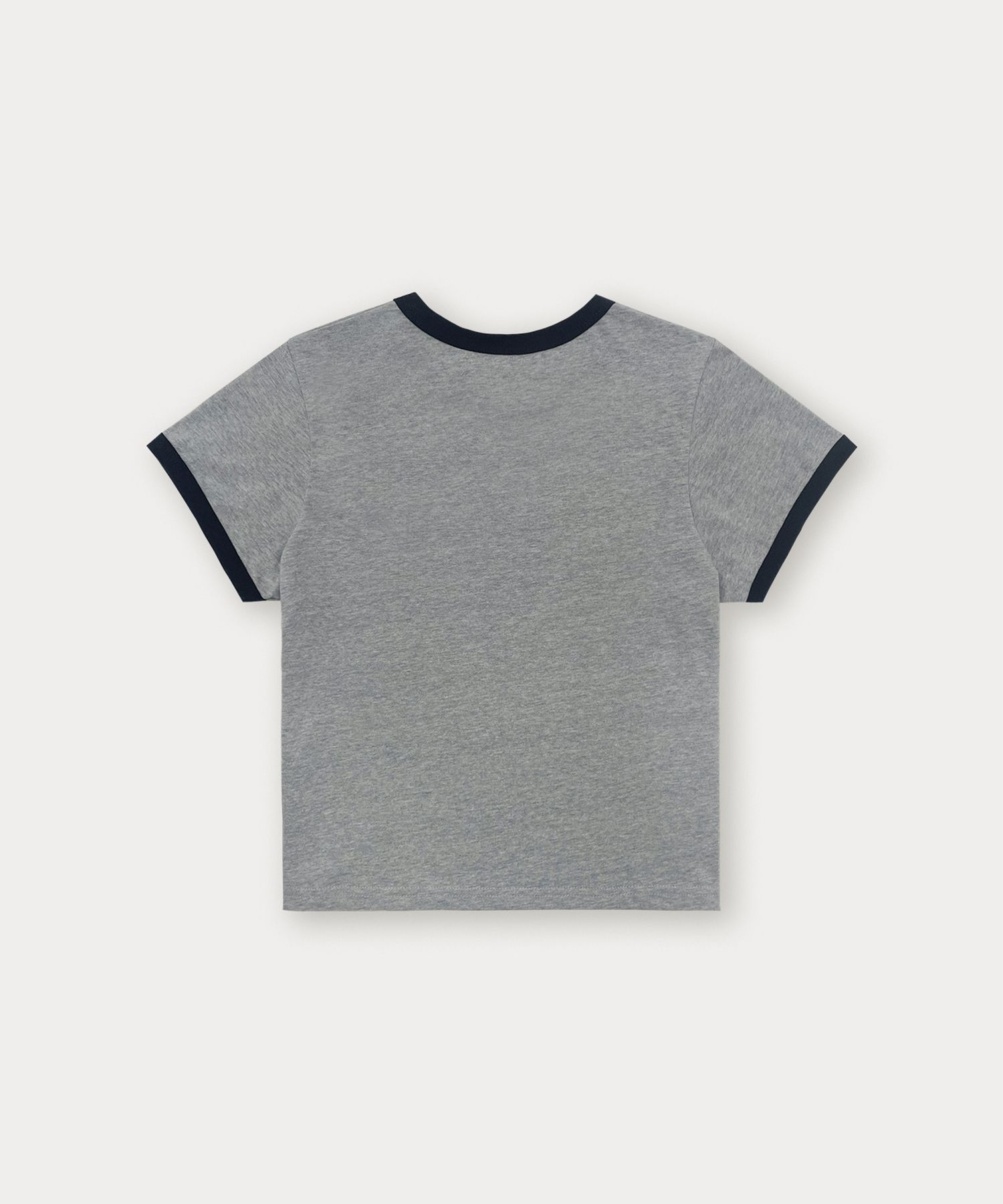 [SOMEWHERE BUTTER]★25SS★韓国人気★Wave Logo Ringer Top MUSINSA | SOMEWHEREBUTTER Wave Logo Ringer Top - Grey(Black)
