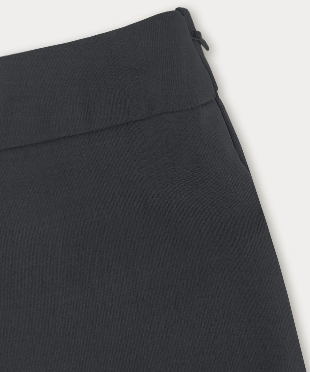썸웨어버터(SOMEWHEREBUTTER) Biker Layered Skirt Pants - Charcoal