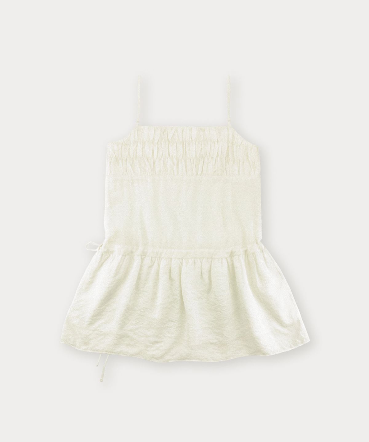 썸웨어버터(SOMEWHEREBUTTER) Melo Mini Dress - Ivory