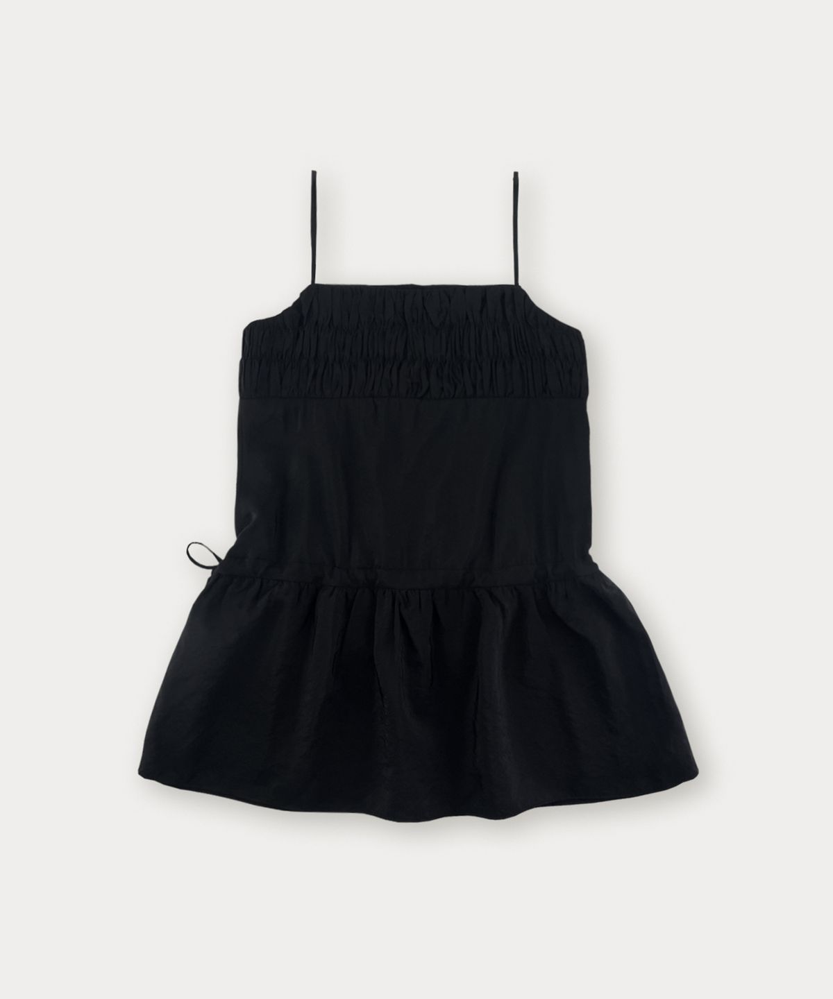 썸웨어버터(SOMEWHEREBUTTER) Melo Mini Dress - Black