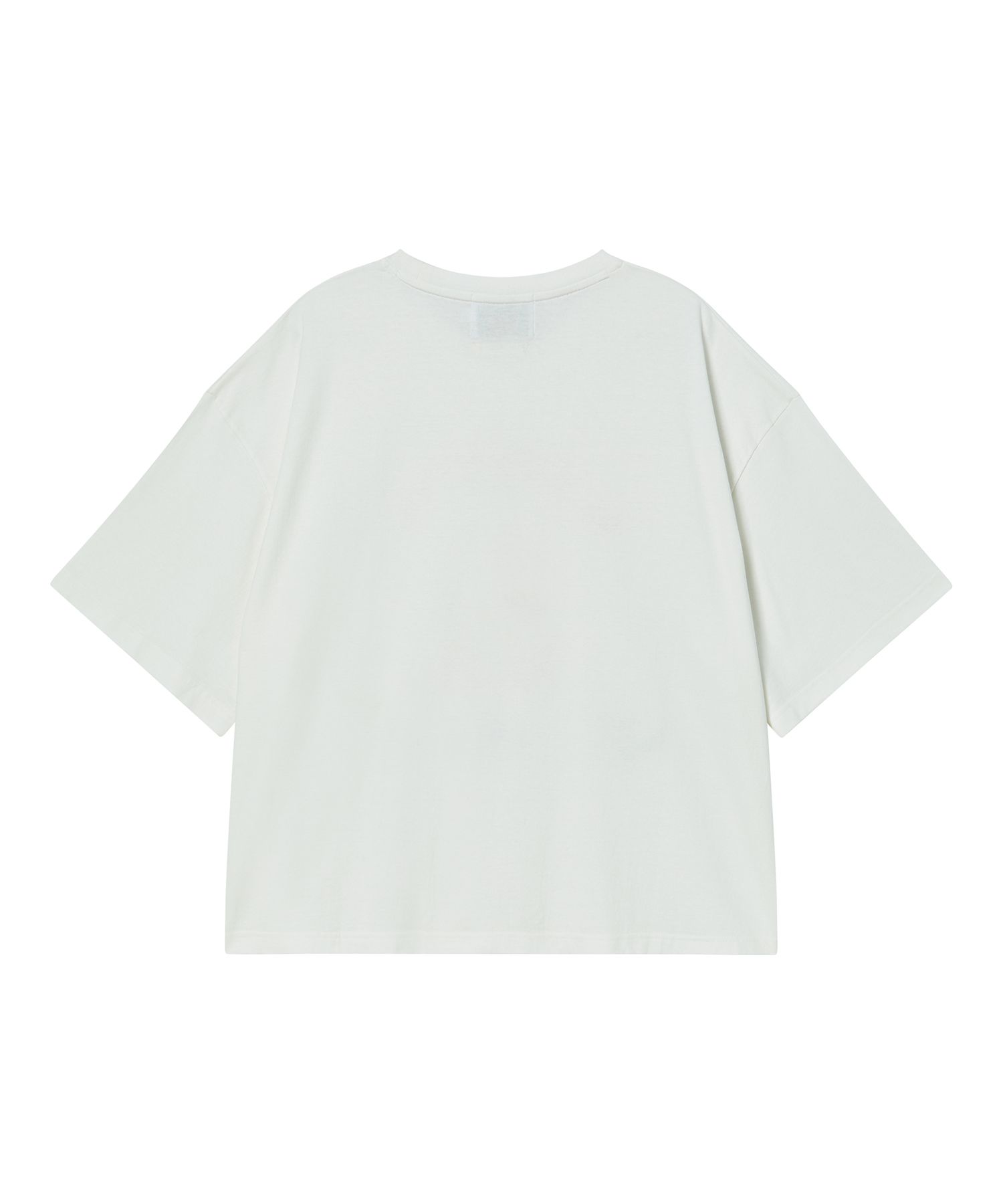 beyondclosetのHand Print Detail Cotton Short Sleeve T-Shirt MUSINSA公式 | BEYOND CLOSET [COLLECTION LINE] Handmade