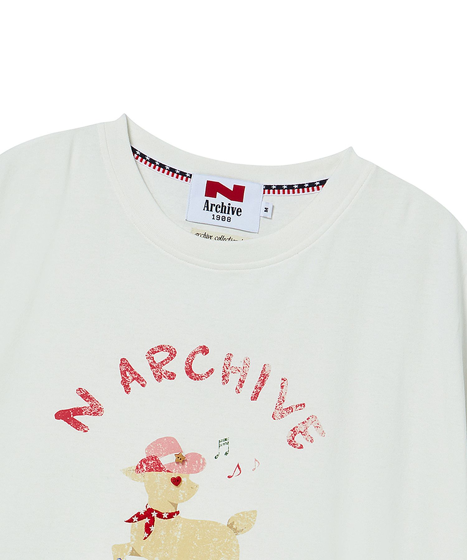 beyondclosetのHand Print Detail Cotton Short Sleeve T-Shirt MUSINSA公式 | BEYOND CLOSET [COLLECTION LINE] Handmade