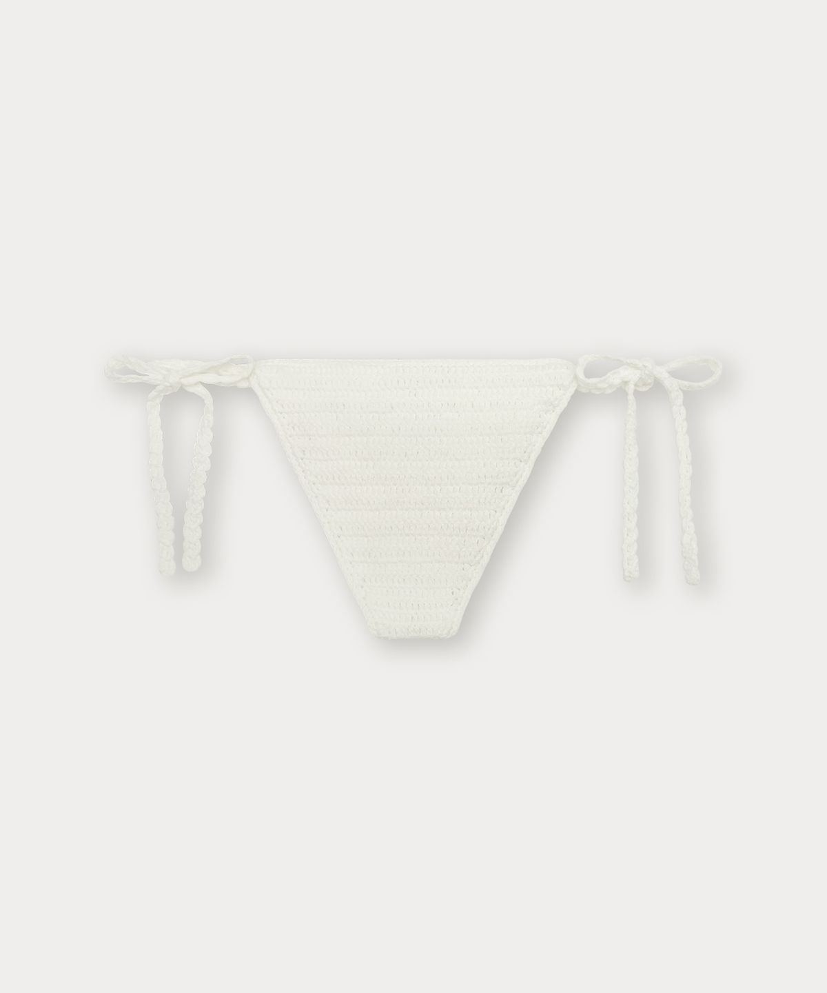 썸웨어버터(SOMEWHEREBUTTER) Handmade Mesh Knit Bikini - Ivory