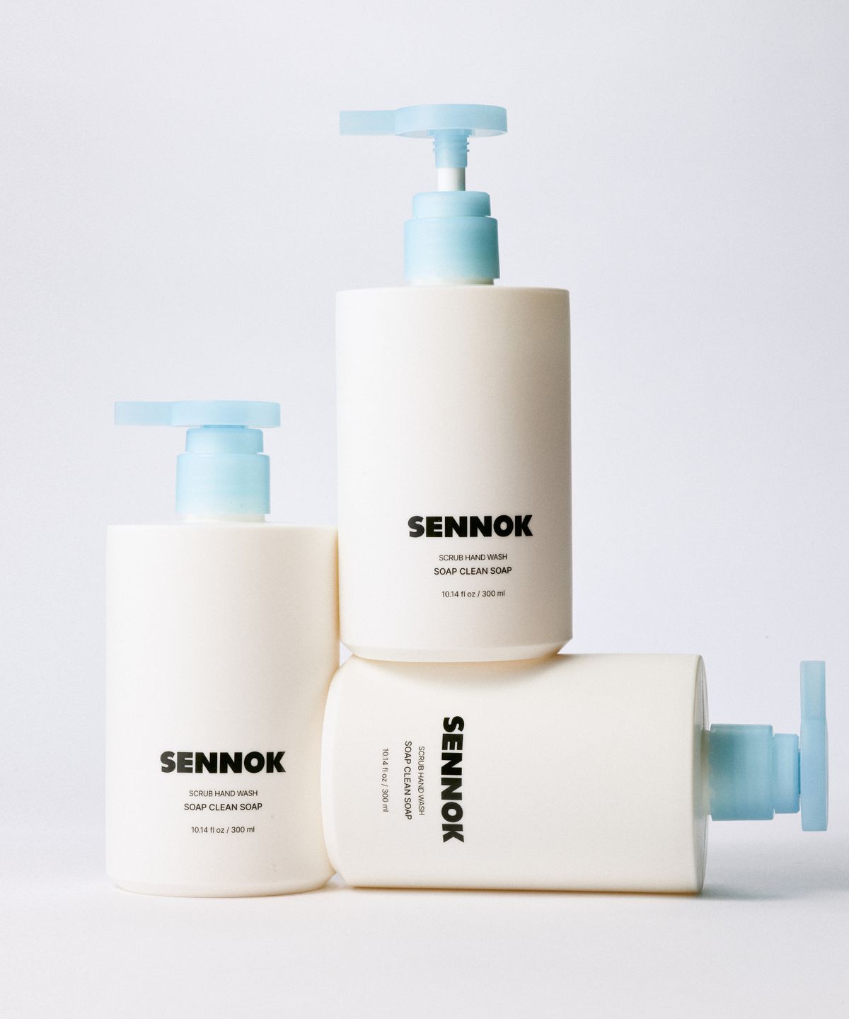 센녹(SENNOK) 센녹 스크럽 핸드워시 솝 클린 솝 300ml+(증정) 솝클린솝 샴푸 40ml
