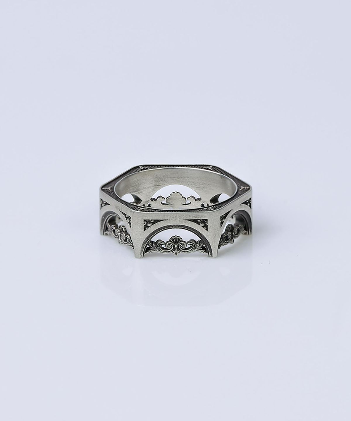 어드레스669(ADDRESS669) STRUCTURE SILVER RING #7