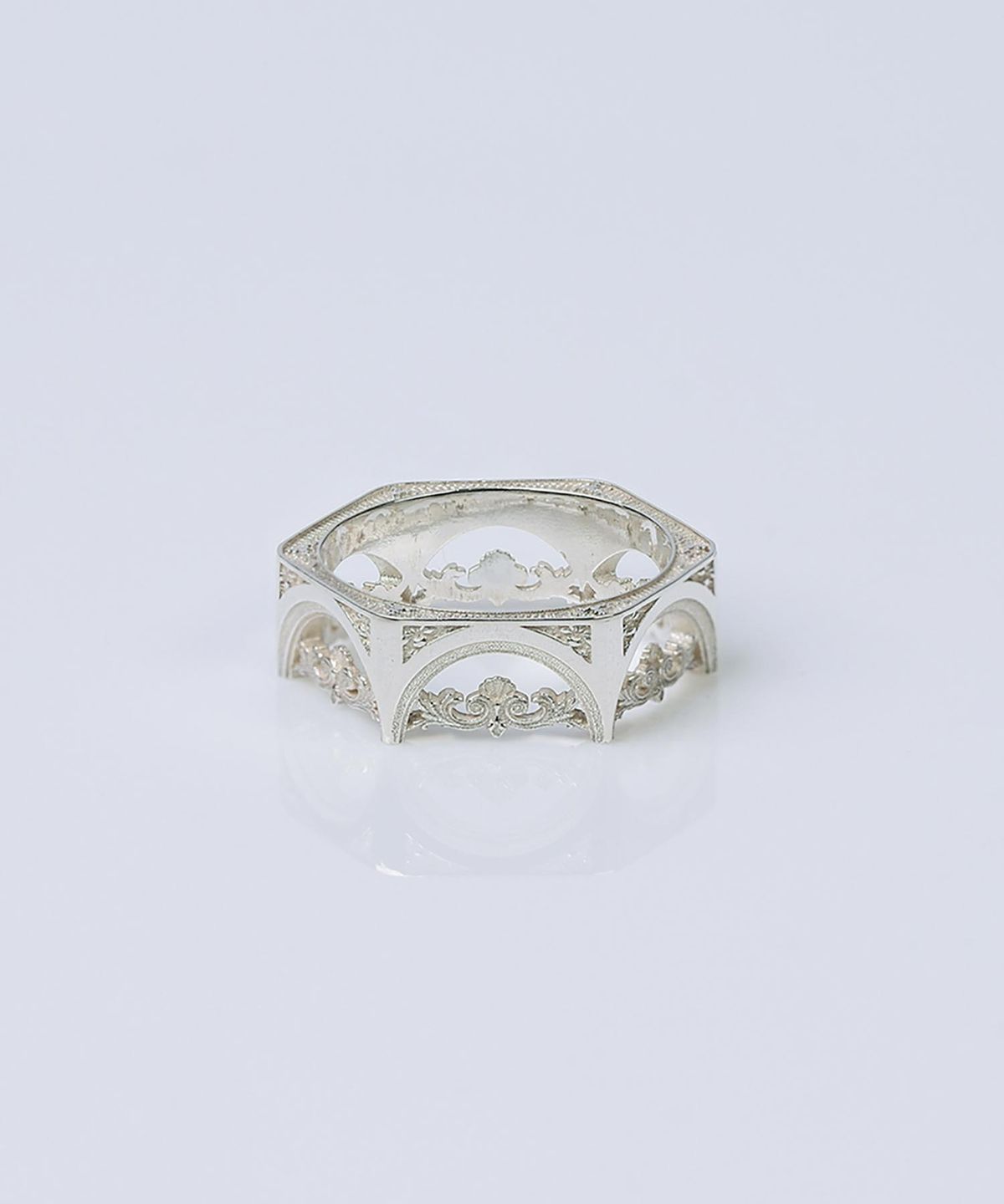 어드레스669(ADDRESS669) STRUCTURE SILVER RING #7W