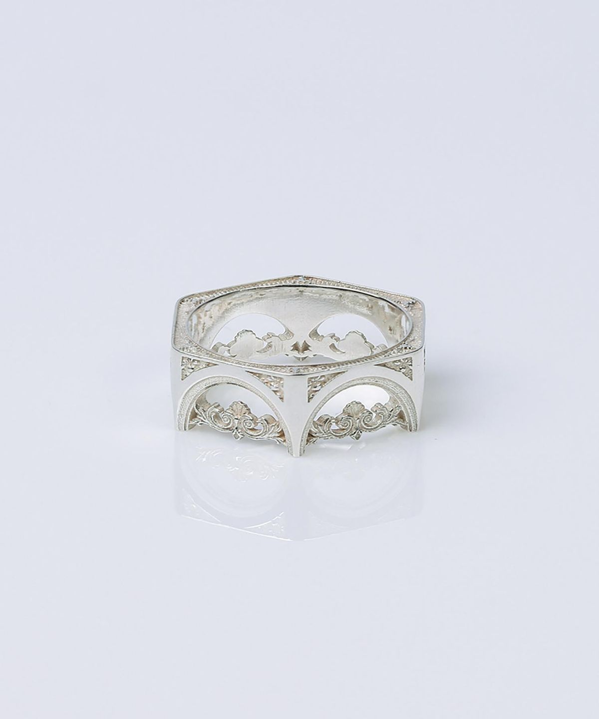 어드레스669(ADDRESS669) STRUCTURE SILVER RING #7W
